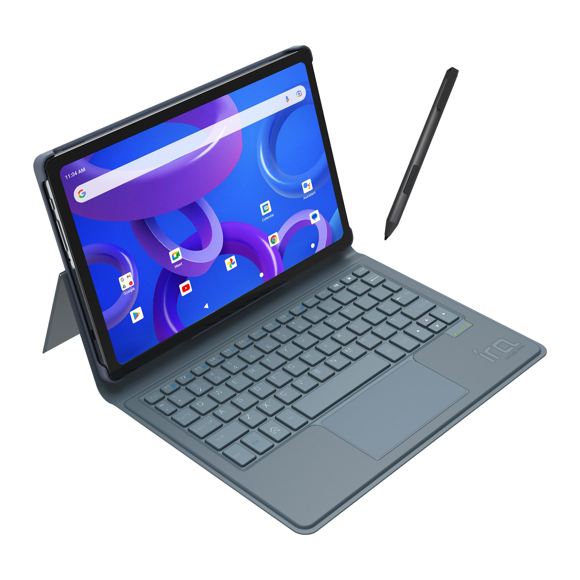 ira duo pro 10.4" tablet + keyboard + stylus pen | 6gb ram 64gb rom | wi-fi + 4g volte | dual sim | 8000mah battery | 2ghz octa-core processor | included accessories (flip-cover, otg cable, earphone)