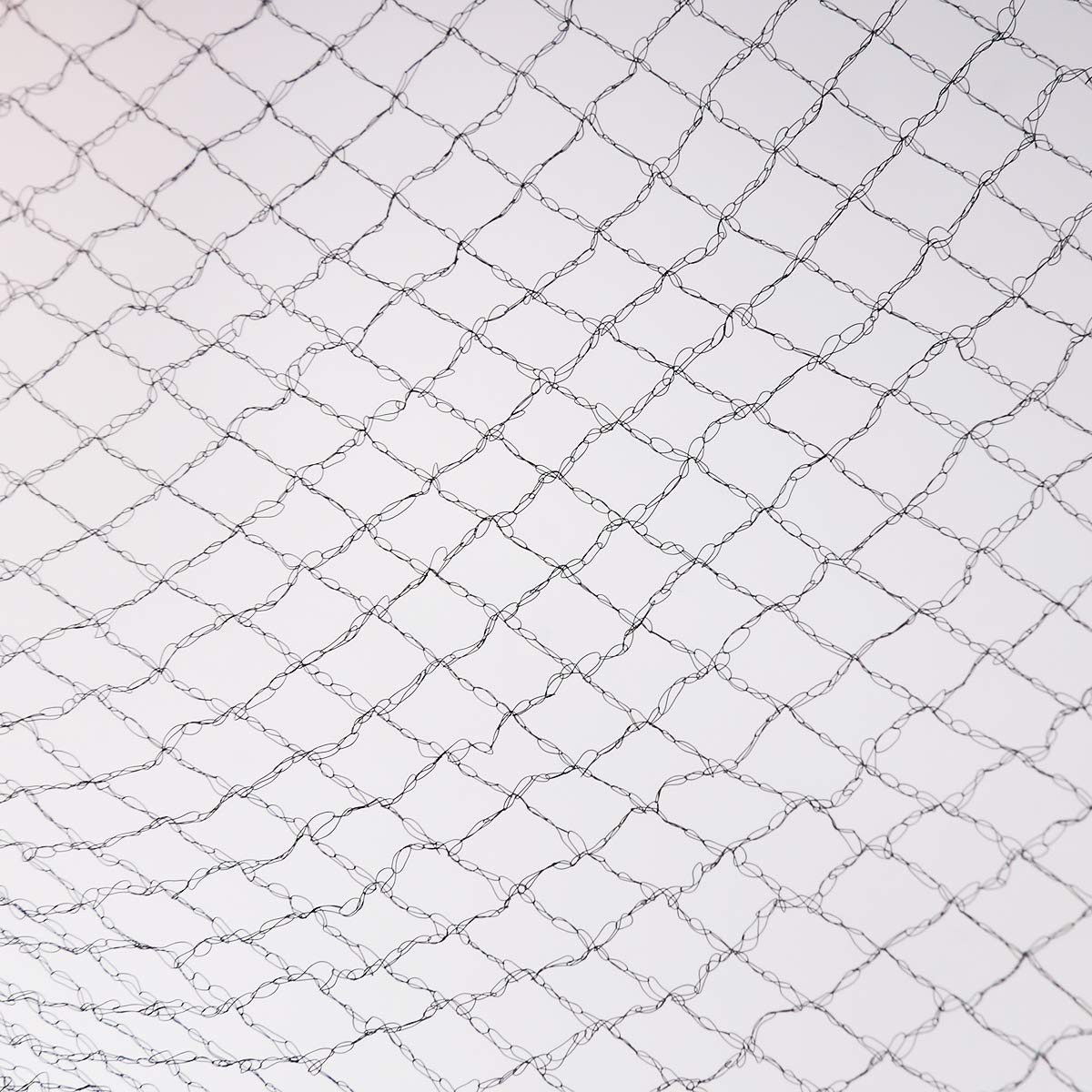 LUOEM 100pcs Cheveux Filets Invisible Edge Edge Mesh (Noir)