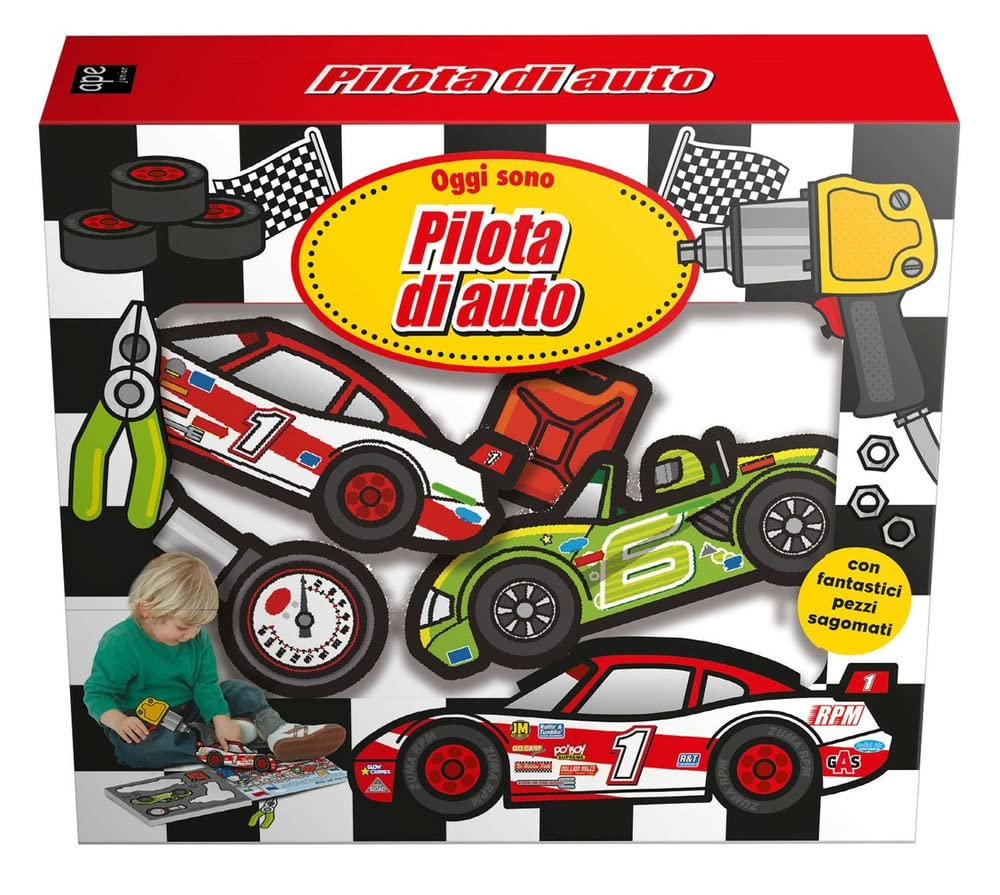 Oggi Sono Pilota Di Auto. Ediz. A Colori. Con Gadget - 4