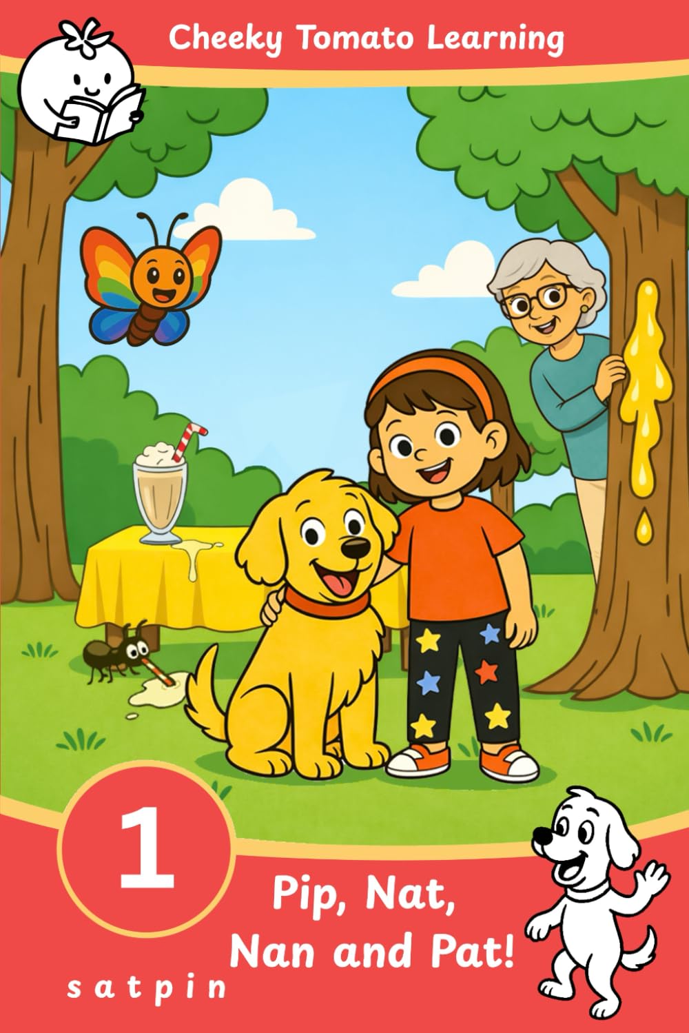 Pat, Nat, Pip and Nan: Cheeky Tomato Early Readers: Unit 1 (Cheeky Tomato Learning)