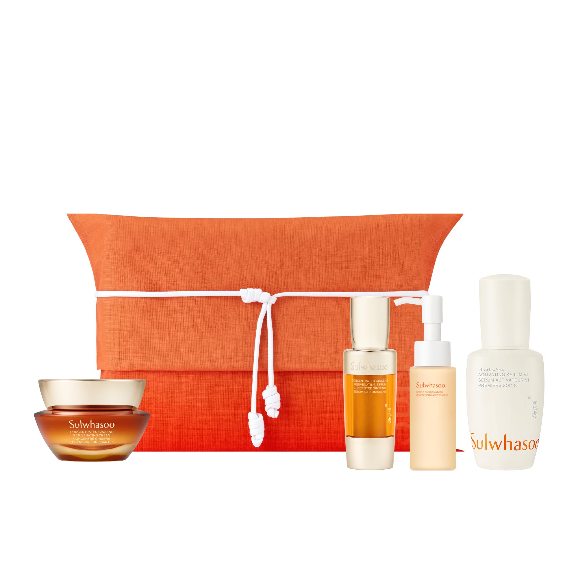 Photo 1 of Sulwhasoo Concentrated Ginseng Rejuvenating Cream Set | Korean Ginseng-Powered Skincare 4-piece Anti-Aging Gift Set | Strengthens Skin Barrier | Visibly Improves Wrinkles | Includes Full-size Cream