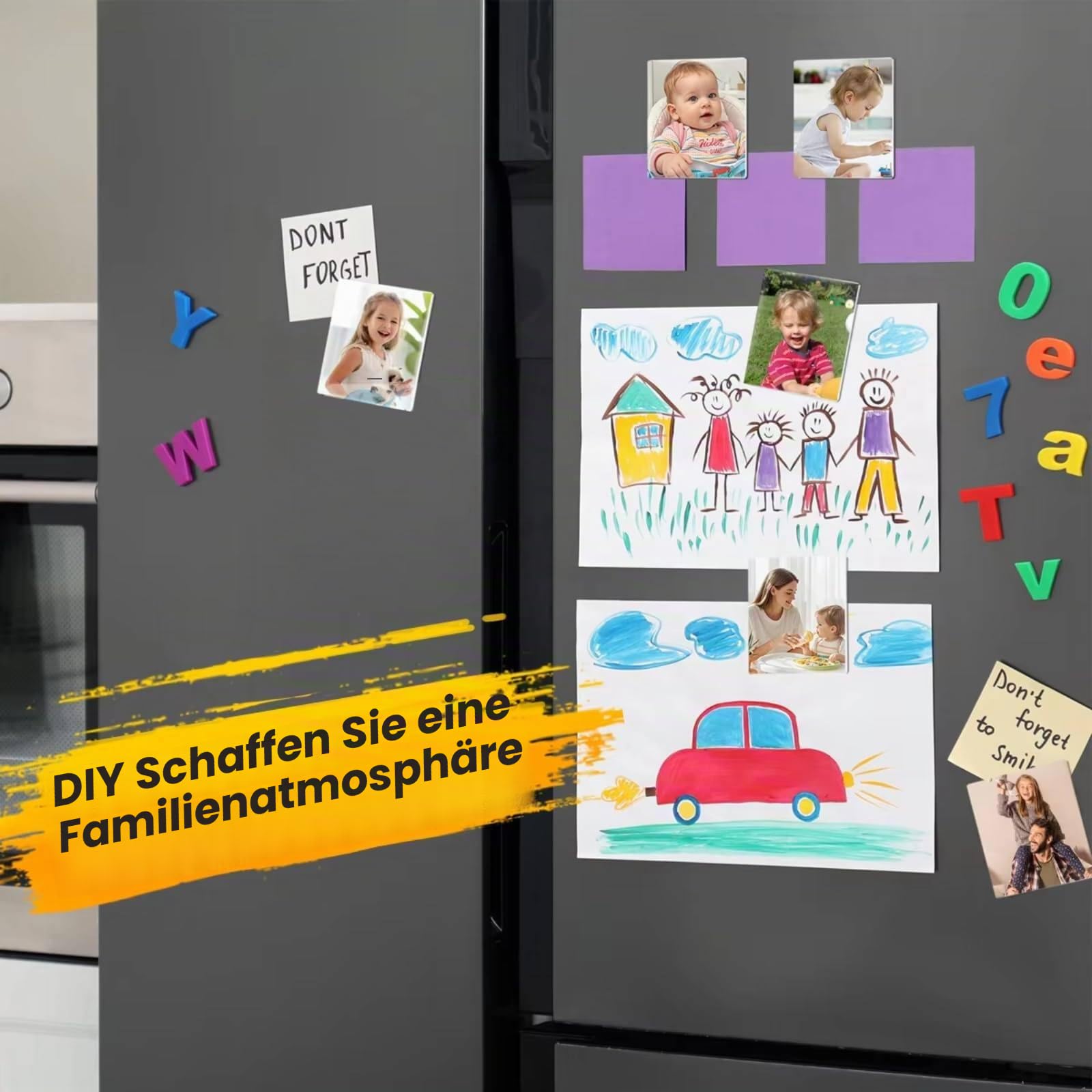 Fotomagnetmaschine, DIY Kühlschrankmagnete Pin Maker Maschine, mit 100 Sets Verbrauchsmaterialien + Papierschneidemaschine, Button Badge Maker