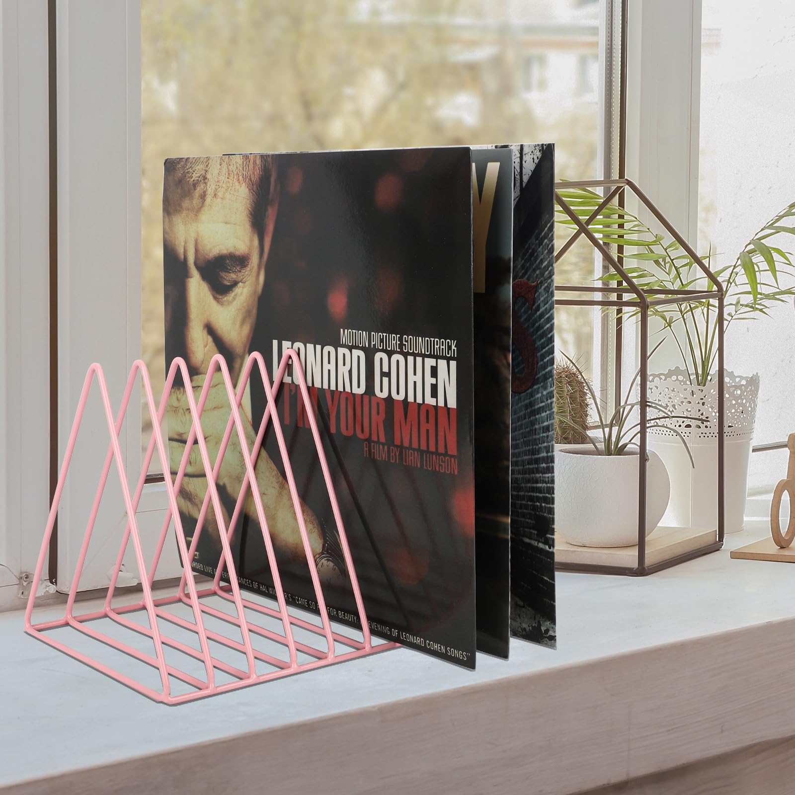 PATIKIL Triangolo Desktop File Supporto Rack, Metallo Vinile Record Stand Supporto Ufficio File Organizer Triangolo Libreria Arredamento per Scrivania Ufficio Arredamento Nero PATIKIL Triangolo Desktop File Supporto Rack, Metallo Vinile Record Stand Supporto Ufficio File Organizer Triangolo Libreria Arredamento per Scrivania Ufficio Arredamento Nero