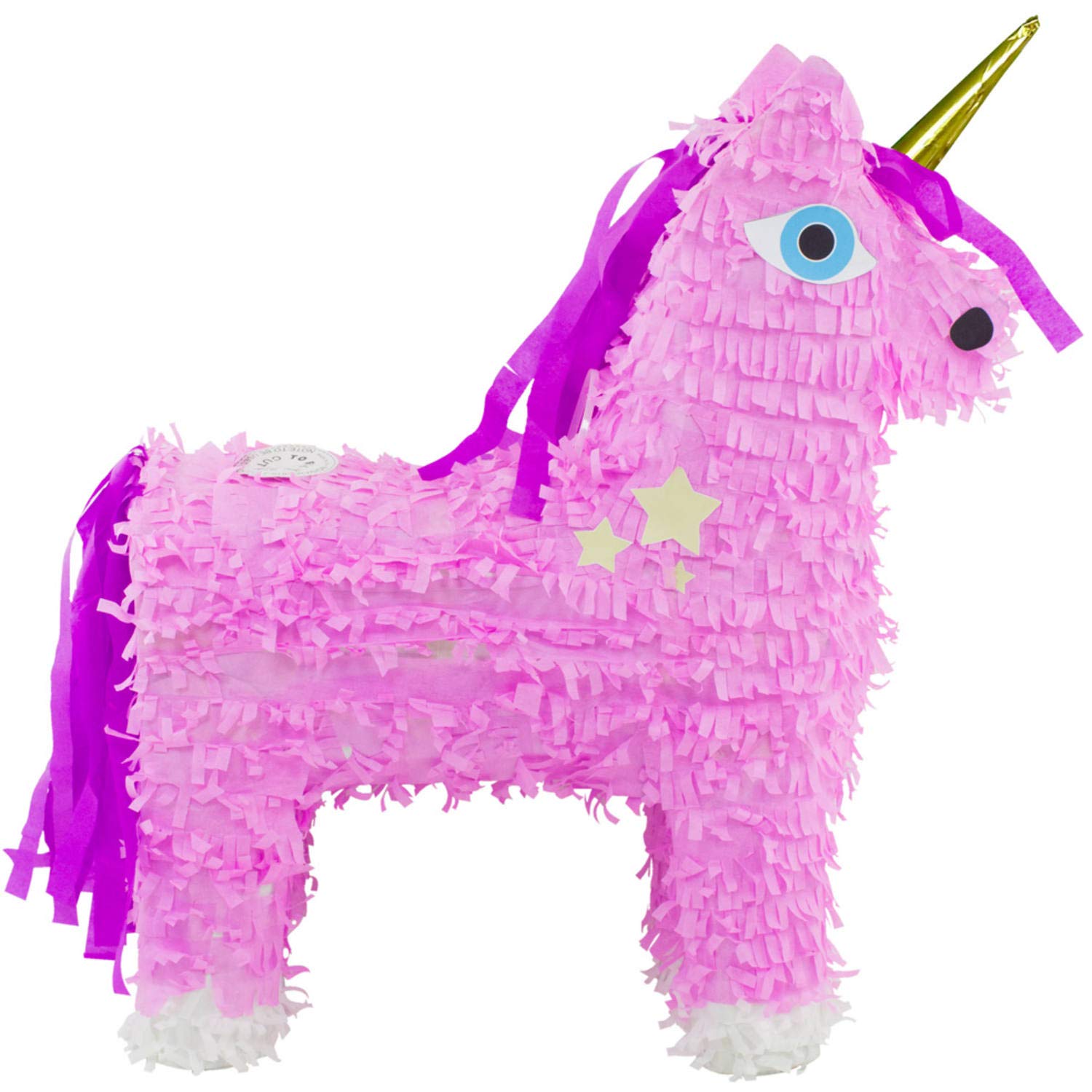 Folat 60921 60921-Unicorn Pinata 57 x 37 cm, Multi-Coloured, Costumes