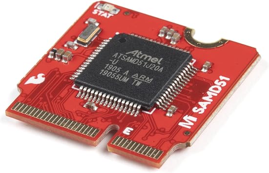 SparkFun MicroMod SAMD51 Processor - Modular Interface Ecosystem Connects SAMD51 microcontroller Processor Board Compatible with Various Carrier Board peripherals