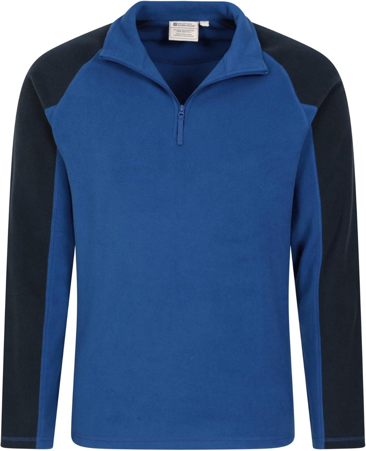 Mountain Warehouse Ashbourne Mens Half-Zip Fleece - Multipack - Half Zip, Lightweight, Anti-Pill, Breathable, Sweatshirt -Best for Camping, Outdoors, Travelling & Hiking 6 711wF9WTM L. AC SL1500