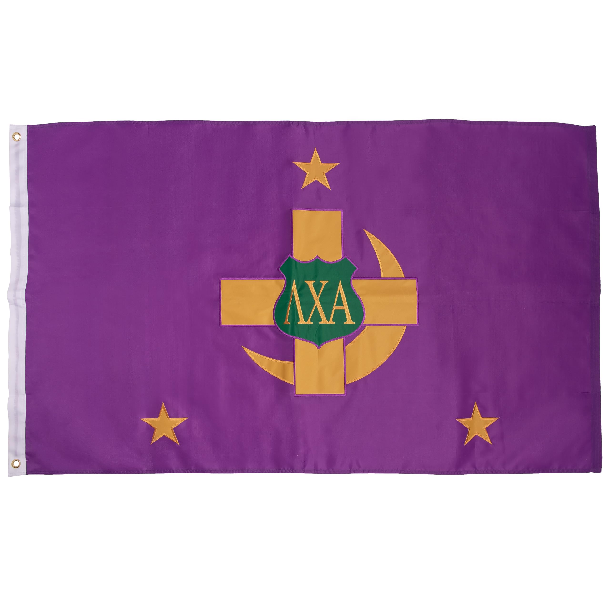 Desert Cactus Lambda Chi Alpha Offical Flags Banners LXA LCA Fraternity Chapter 100% Nylon Indoor Outdoor 3x5 (Embroidered Chapter)
