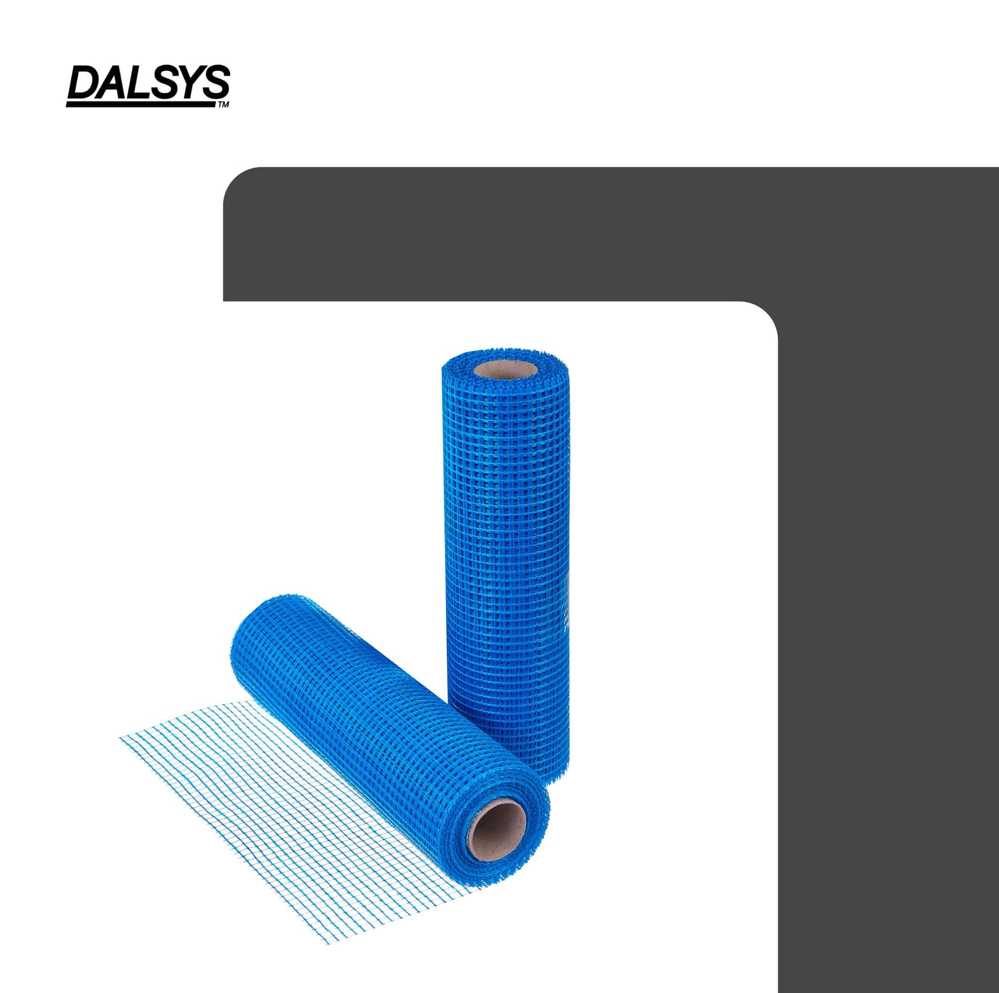 Armierungsgewebe 105g/m², 7x7mm 15m² (15m x 50cm, 2 Rollen) Glasfasergewebe für Innen- und Außenputz, Universal