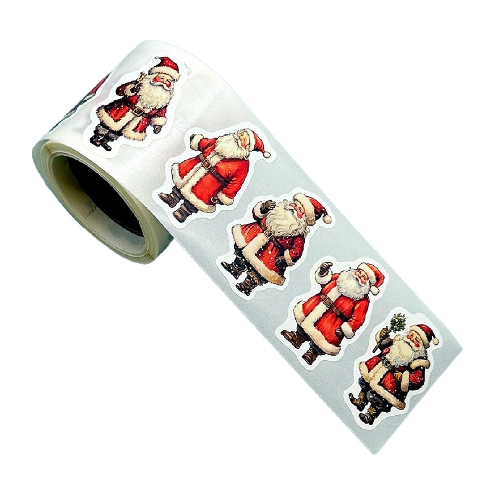 Adesivo Per Cartoni Animati Di Caramelle Natalizie Confezione Di Adesivi Per Dolci Natalizi Vacanze Invernali 724548 2712