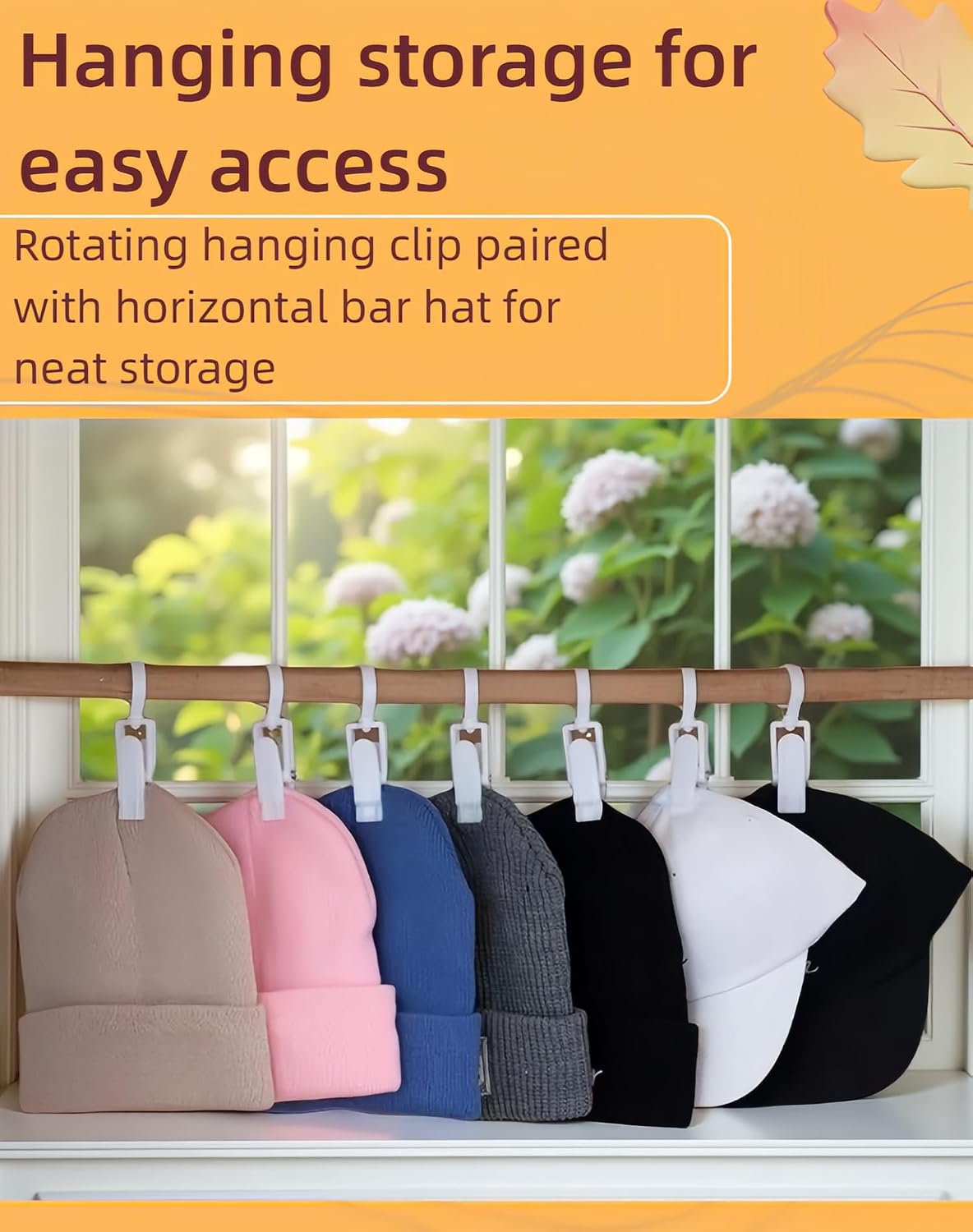 10-Pack Heavy Duty Swivel Clothes Pins - 360° Rotating Hooks for Laundry, Beach Towels, Curtains, Rustproof Stainless Steel Spring, Non-Slip Grip (4.3", White)