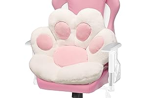 ELFJOY Comfort Chair Cushion | Cat Paw Plush | Home Decor |...