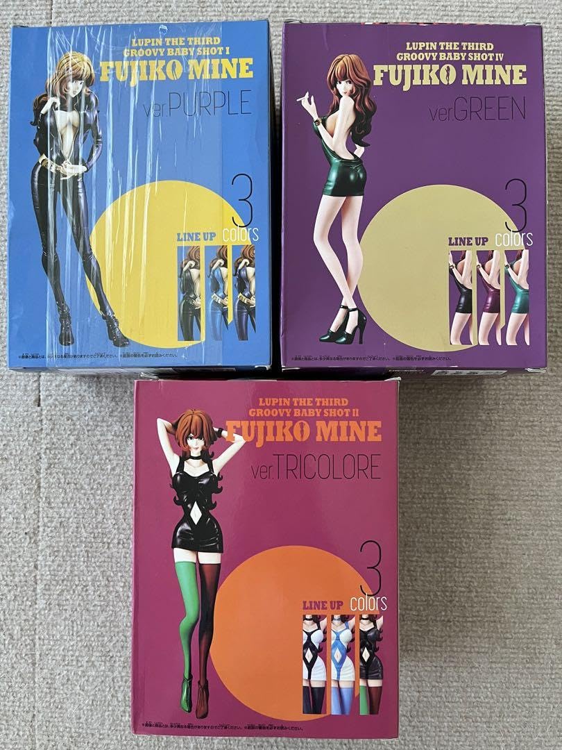 峰不二子　フィギュア　GroovyBabyShot Ⅳ 全3種 Amazon.co.jp: ルパン三世 フィギュア 峰不二子 groovy baby