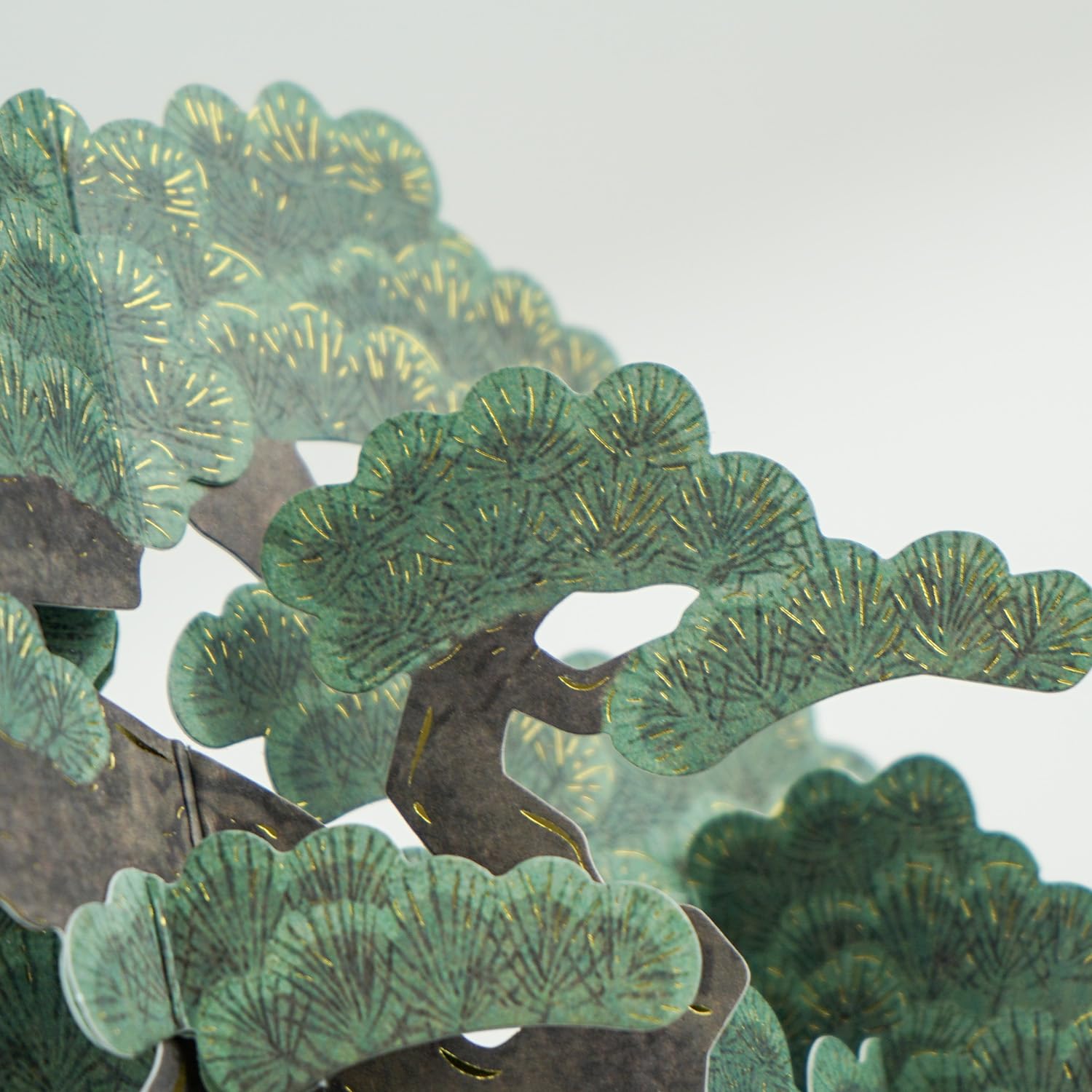 Amazon | グリーティングライフ BONSAI 盆栽 ポップアップ カード 黒松