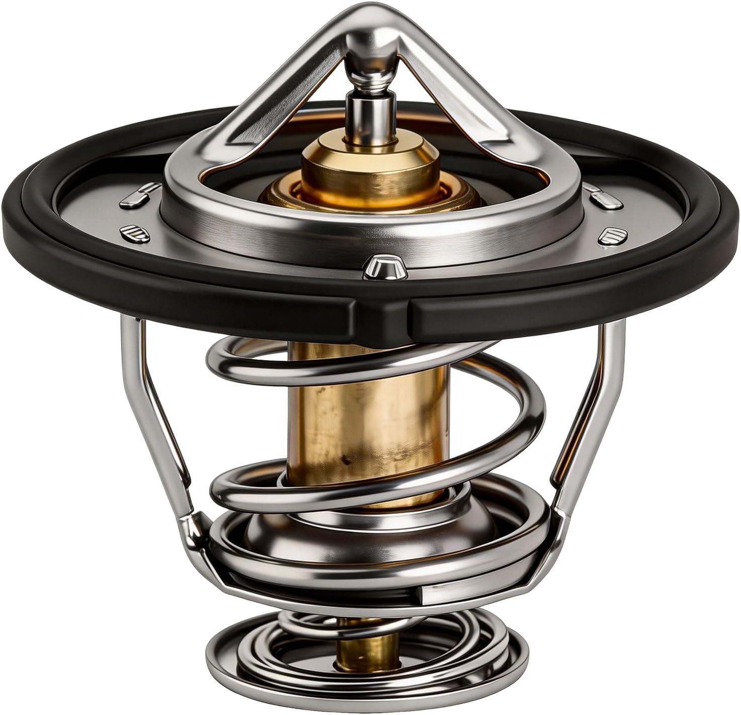Thermostat for Honda& Accord, Civic, Odyssey, Pilot, CR-V, Element, Ridgeline, Passport, Fit, Insight + Acura MDX, fit 170 Degrees, Replace OE 19301-P8E-A10, 19301-PR7-307, 14127
