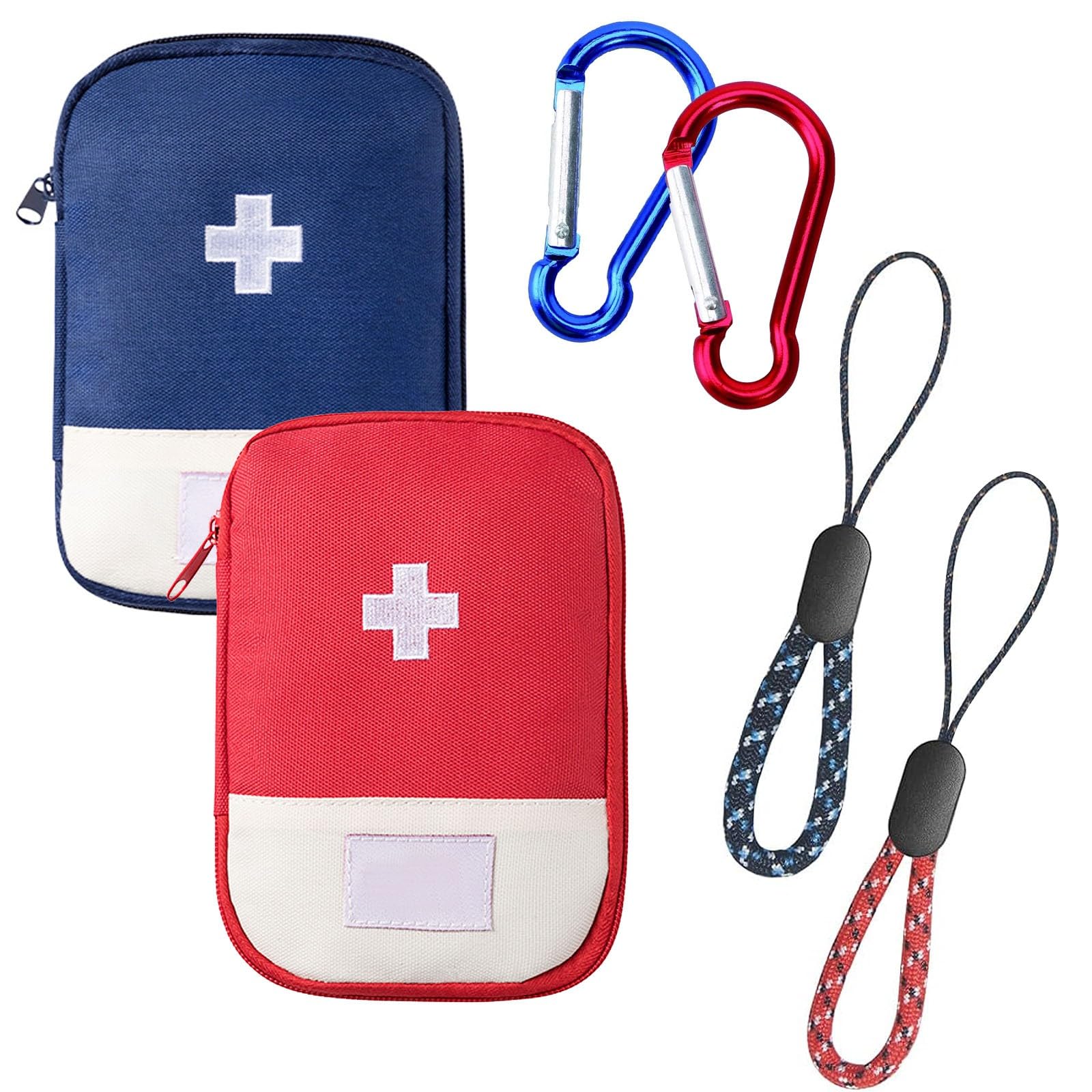 2 Kit Di Pronto Soccorso Portatili | Mini Borse Per Emergenze | Per Trekking, Sport E Viaggi - Foto 7