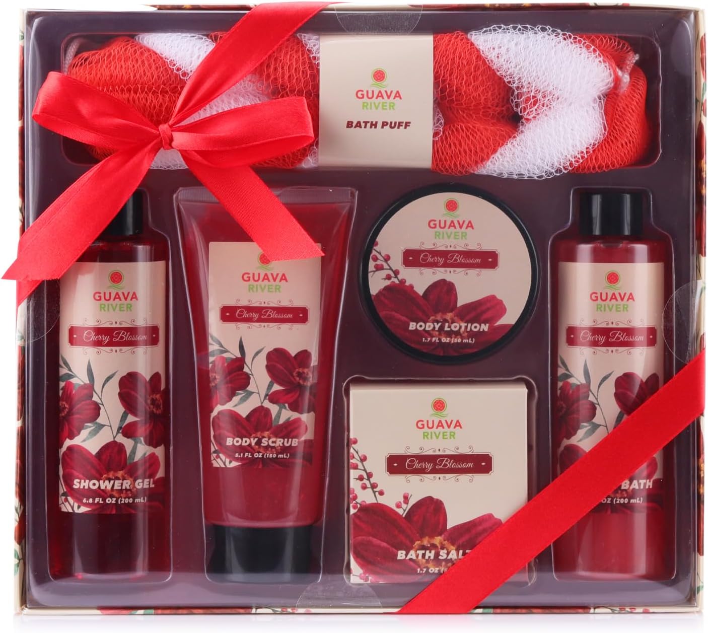 Amazon.com : Japanese Cherry Blossom Gift Set - 3 Piece Bath and Body ...