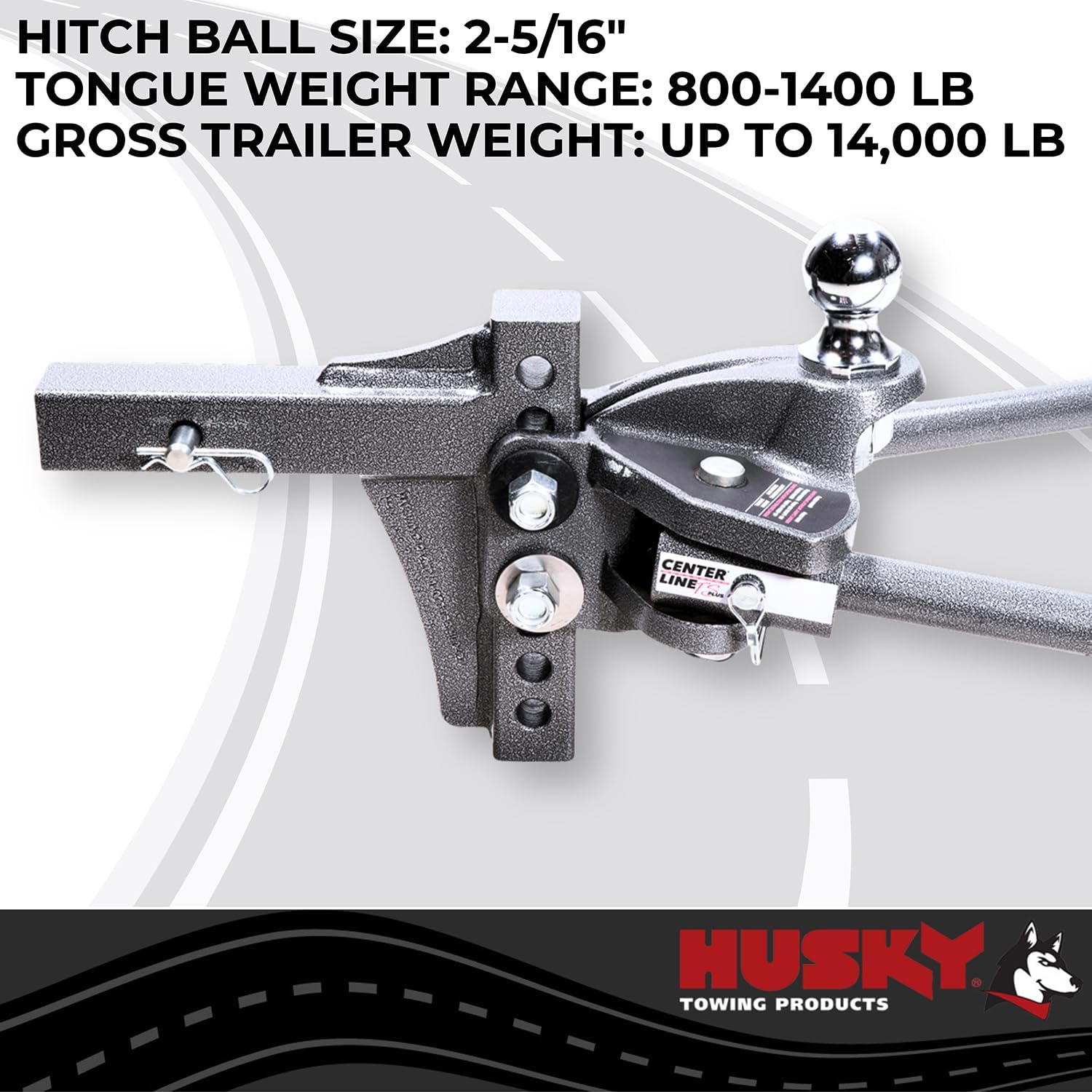 Husky Towing 33303 Clts-plus 800-1400 2-5/16 Ball