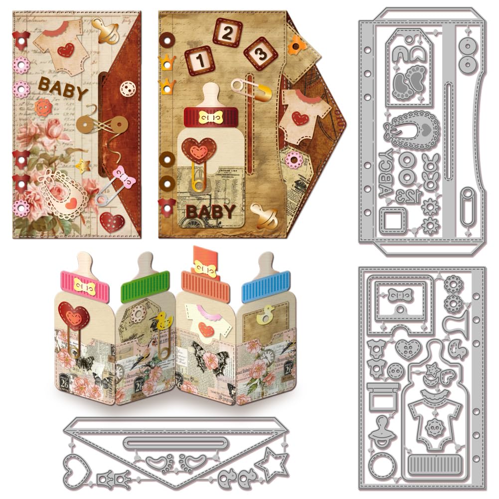 Matrices de découpe pour la fabrication de cartes et scrapbooking