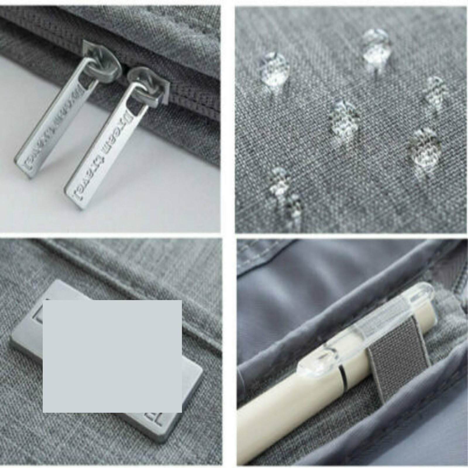 Portafoglio da viaggio Porta passaporto familiare documenti impermeabile creativo Organizer Accessori carte Per Domestico(Black)