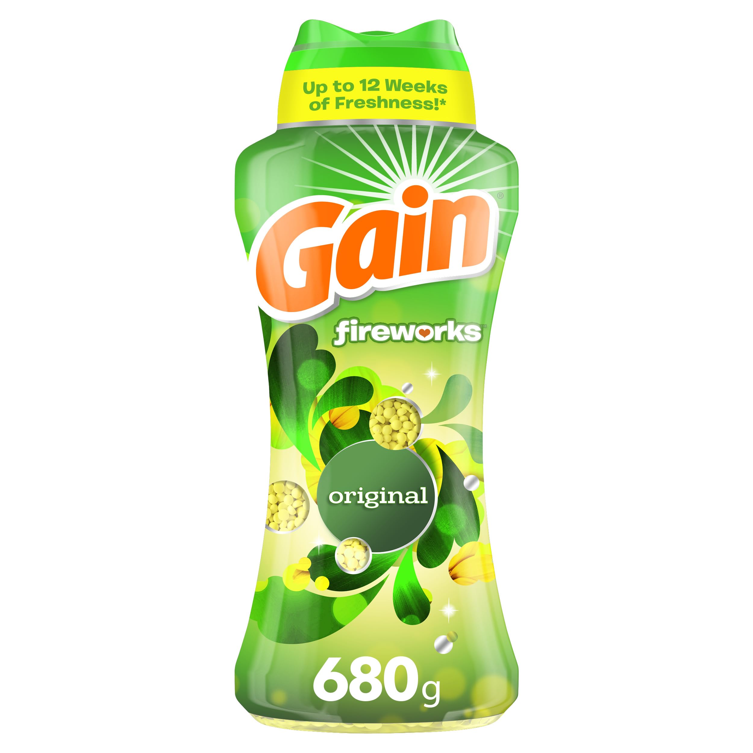 Gain Fireworks In-Wash Scent Booster Beads, Original - 680 Grams