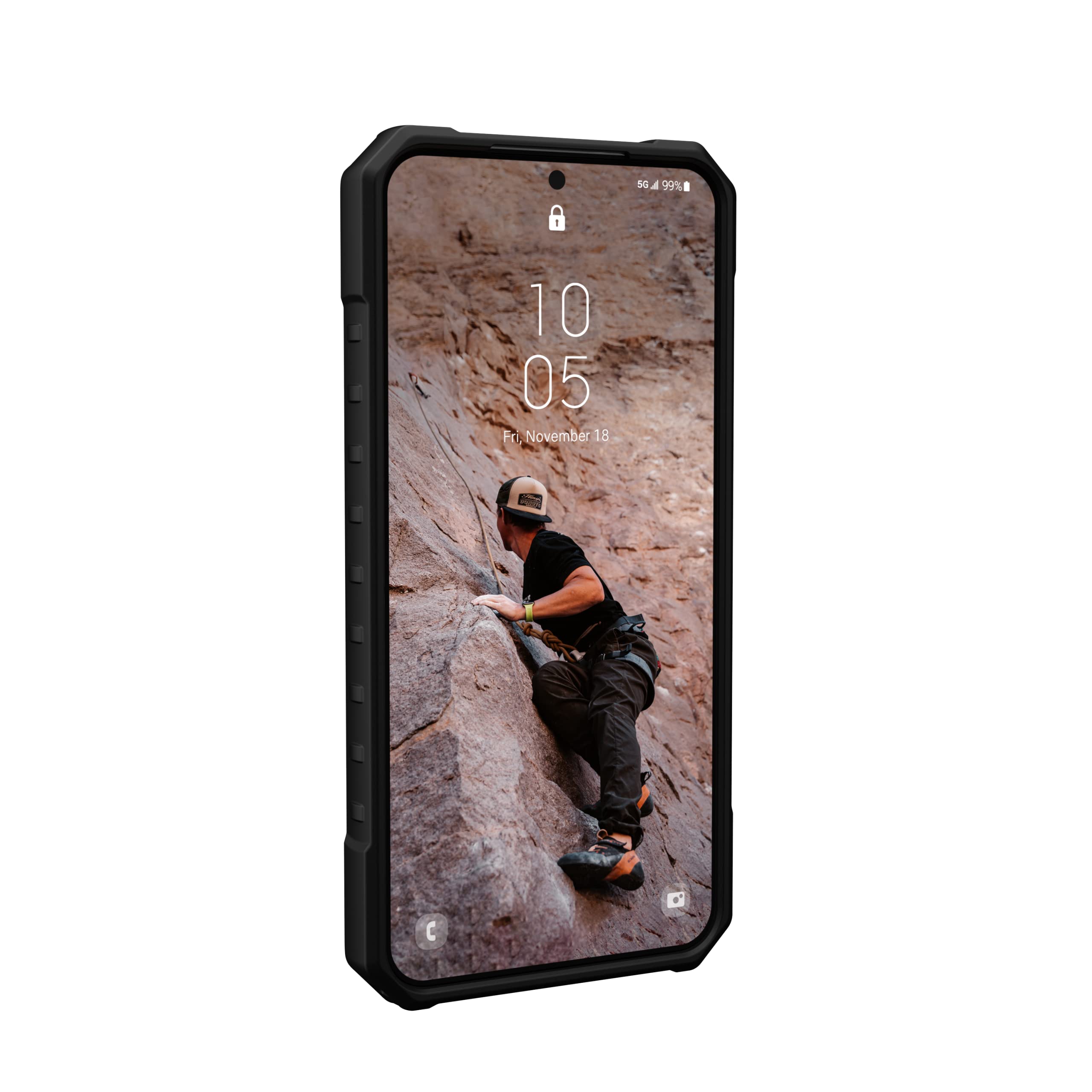 Urban Armor Gear Pathfinder Case Samsung Galaxy S23+ (Plus) Custodia protettiva [Designed for Samsung certificata, Ricarica wireless compatibile, Custodia a norma militare] nero