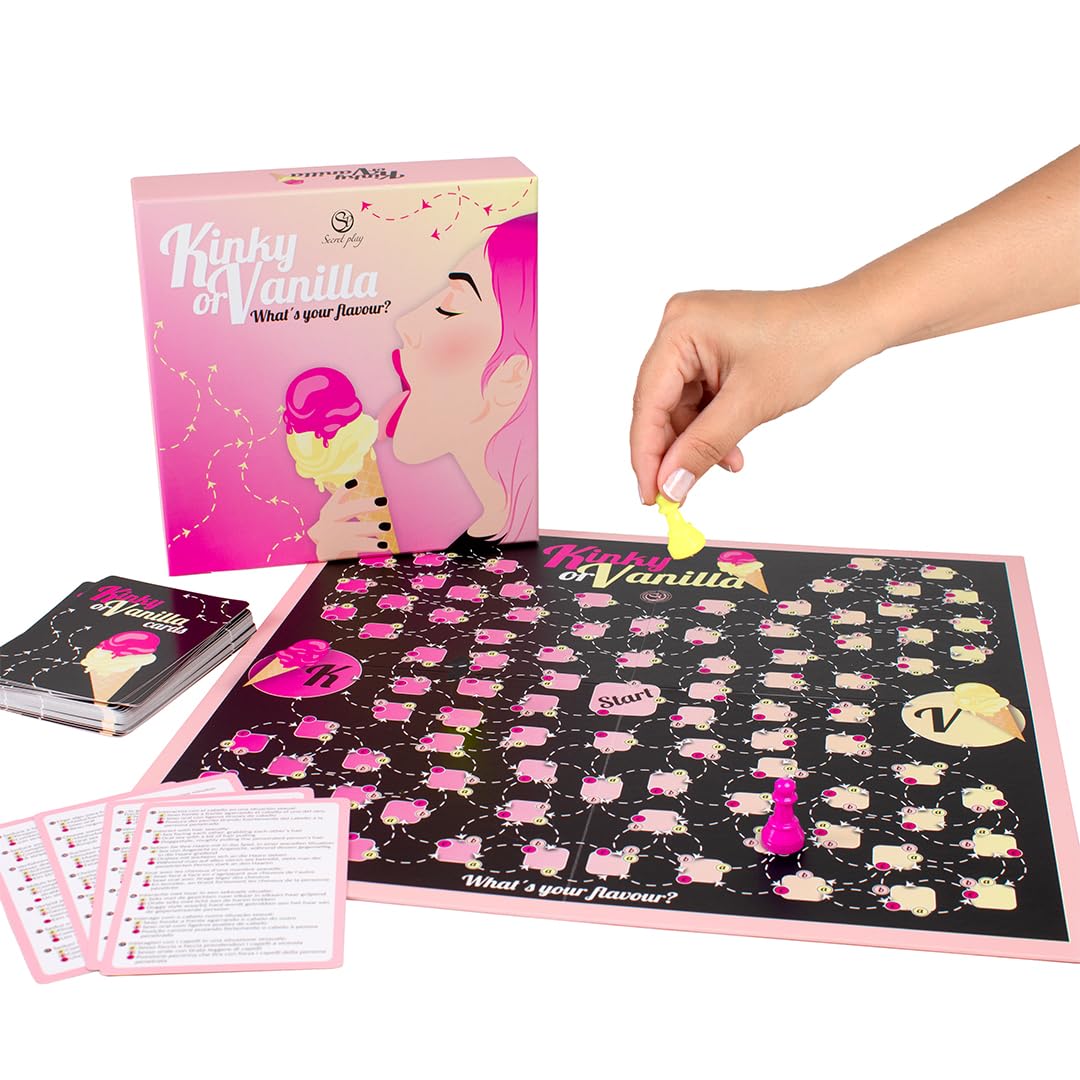 SECRET PLAY - Juego de Mesa para Parejas Fantasy Play | Tablero Erótico con Escenarios y Fantasías Sensuales | Explora Deseos Ocultos en Pareja | Juego Adulto para Dos | Fantasy Play