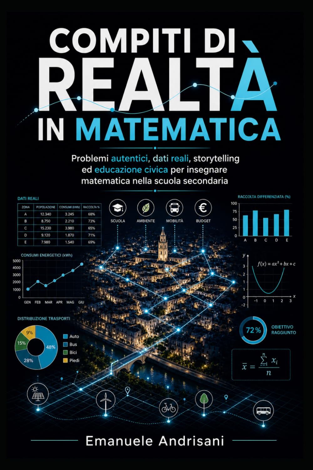 COMPITI DI REALTÀ IN MATEMATICA: Problemi autentici, dati reali, storytelling ed educazione civica per insegnare matematica nella scuola secondaria