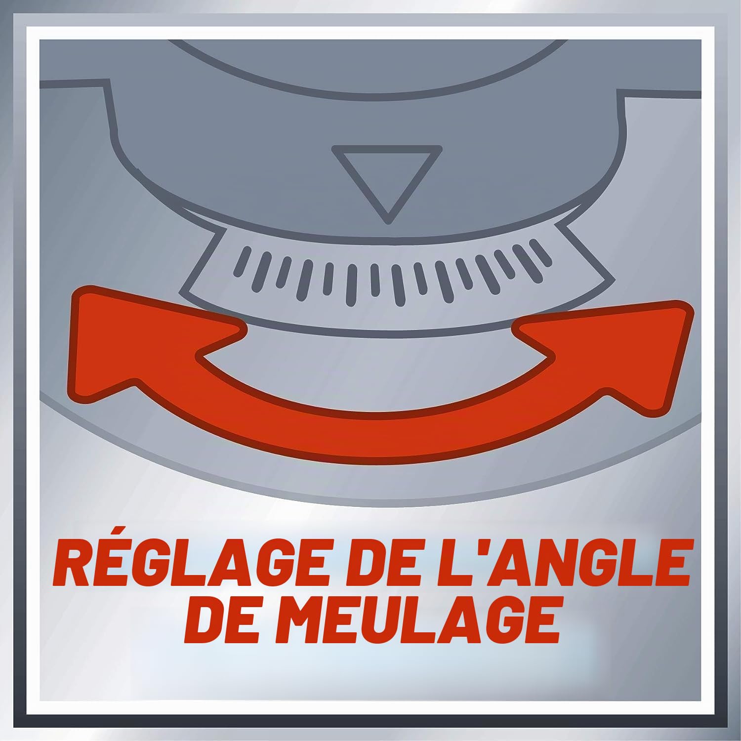 Einhell Affûteuse de chaîne de tronçonneuse GC-CS 85 E (85 W, Epaisseur de la meule 3,2 mn, Dispositif de serrage) Livrée avec 1 meule abrasive