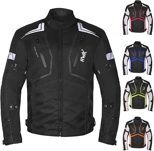 HWK Scorpion Motorcycle Jacket for Men & Women, Motorcycle Gear