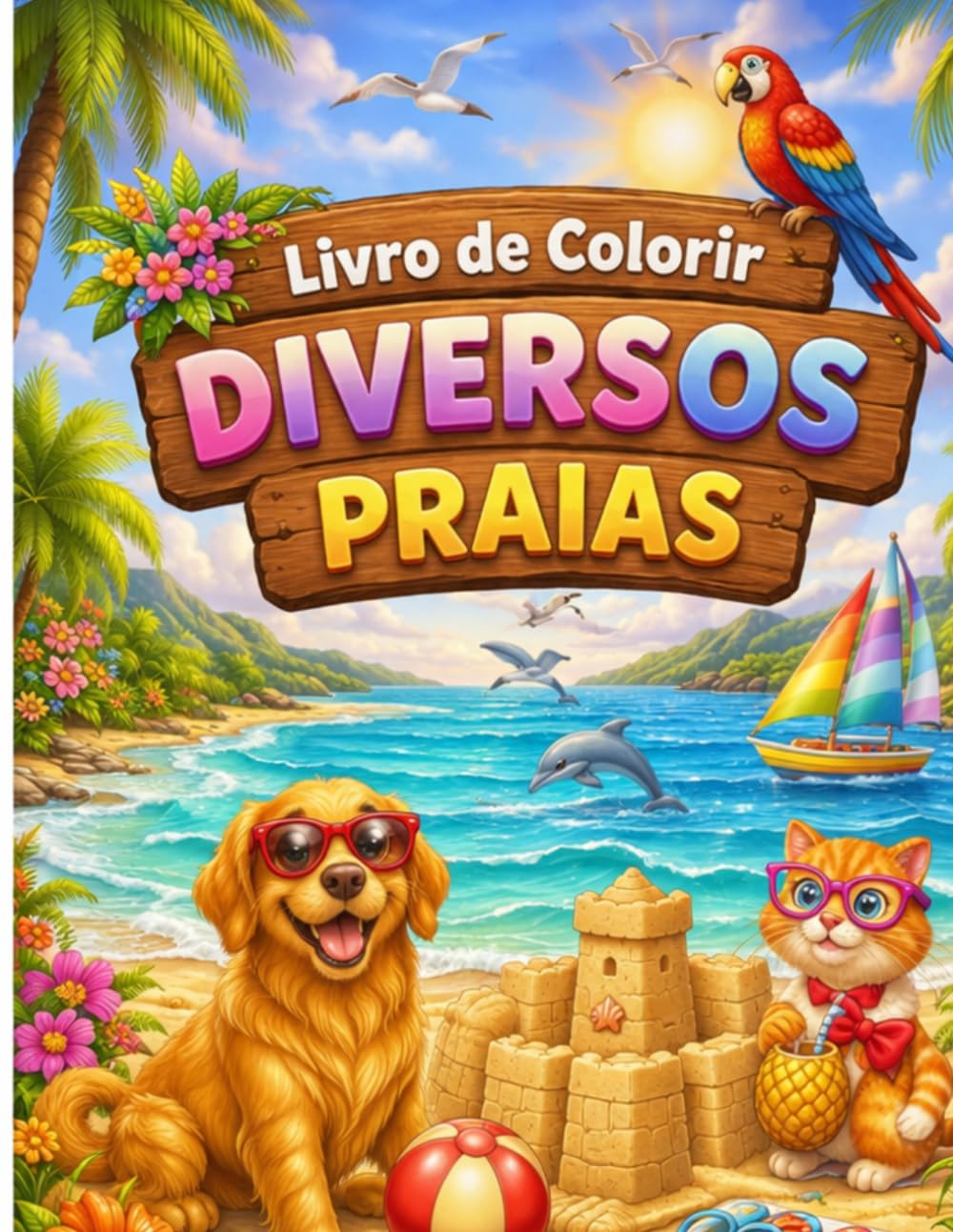 Os Tesouros da Escola: Livro de Colorir