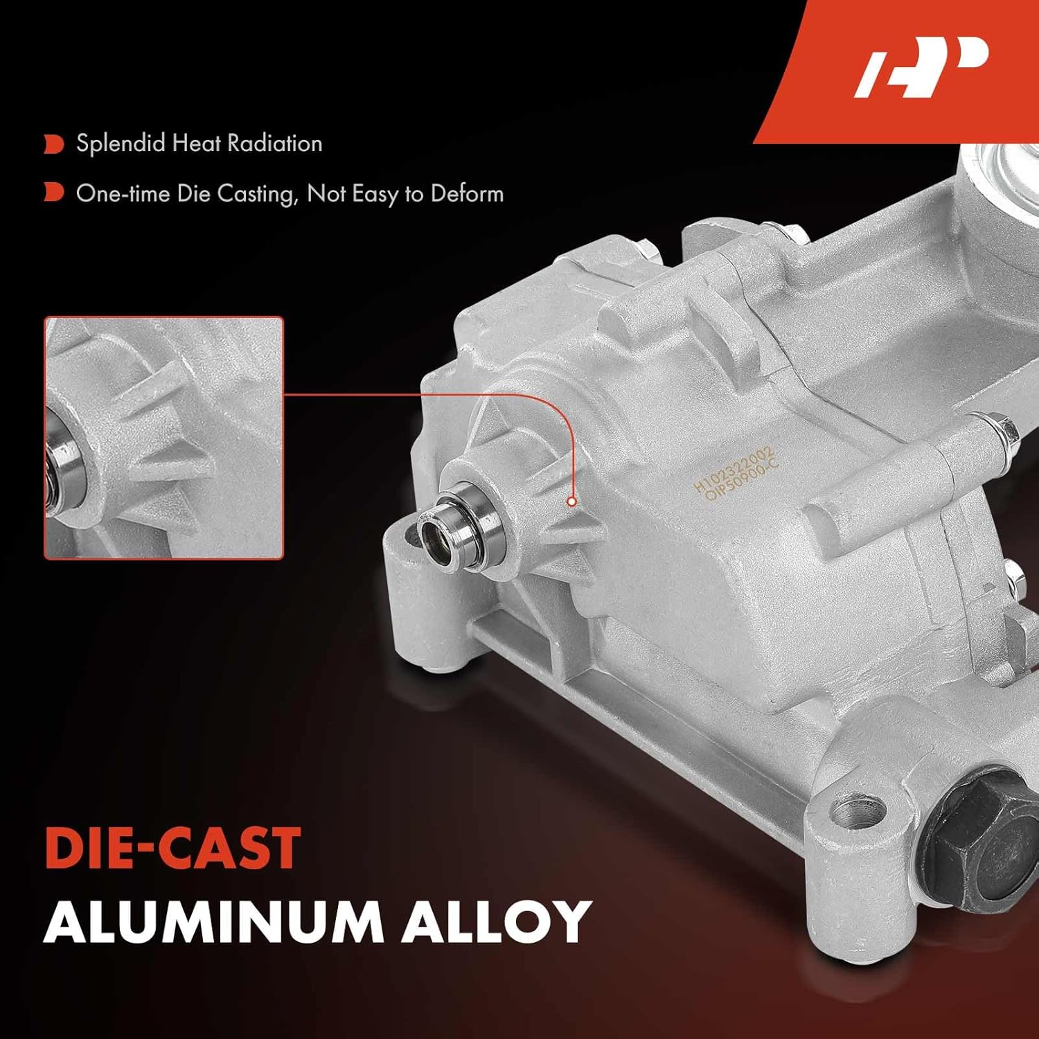 A-Premium Standard Volume Oil Pump Compatible with Mitsubishi Outlander Sport 2011-2020, Lancer 2007-2017, 2.0L