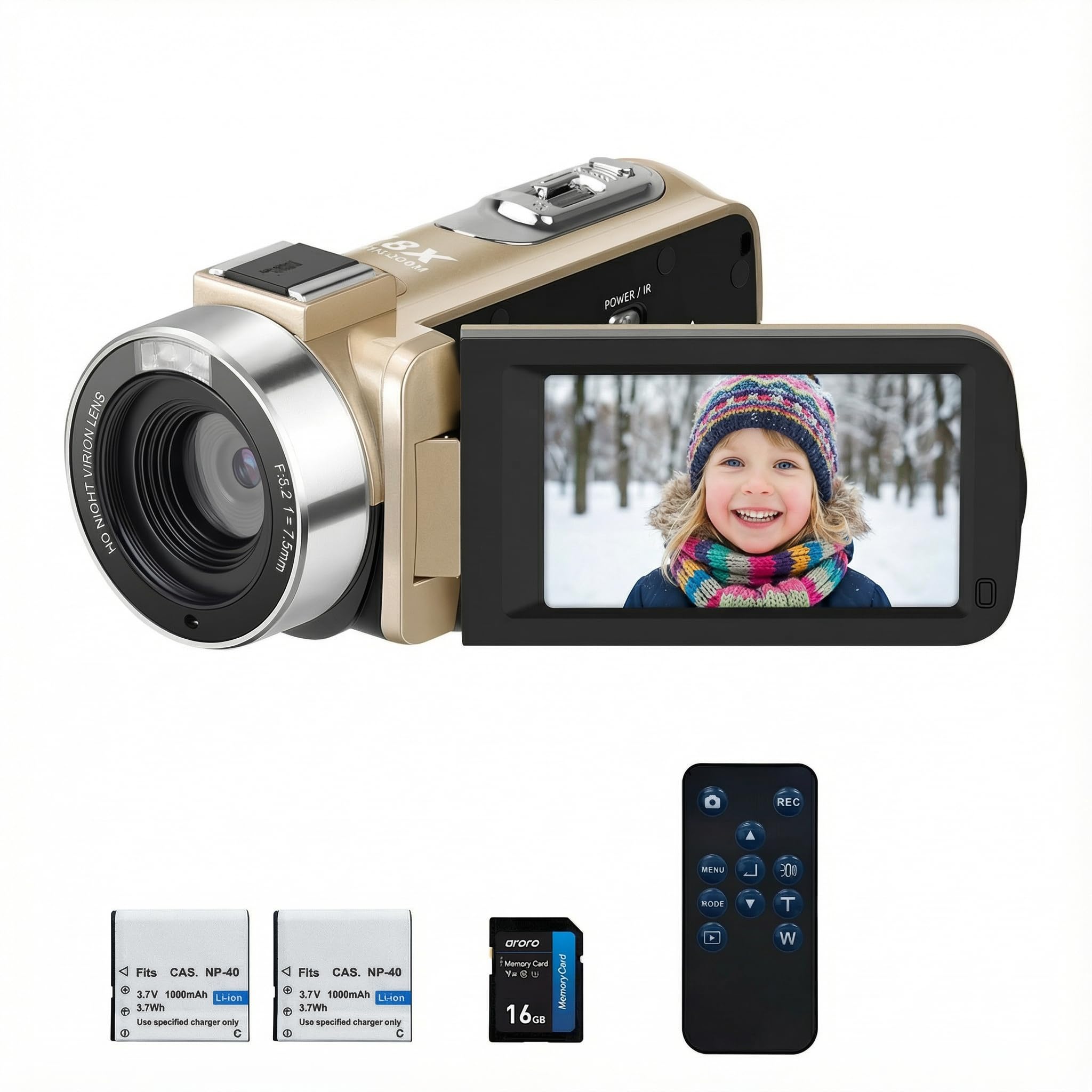 Amazon.com : ORDRO Full HD 1080P 30FPS Video Camera Camcorder