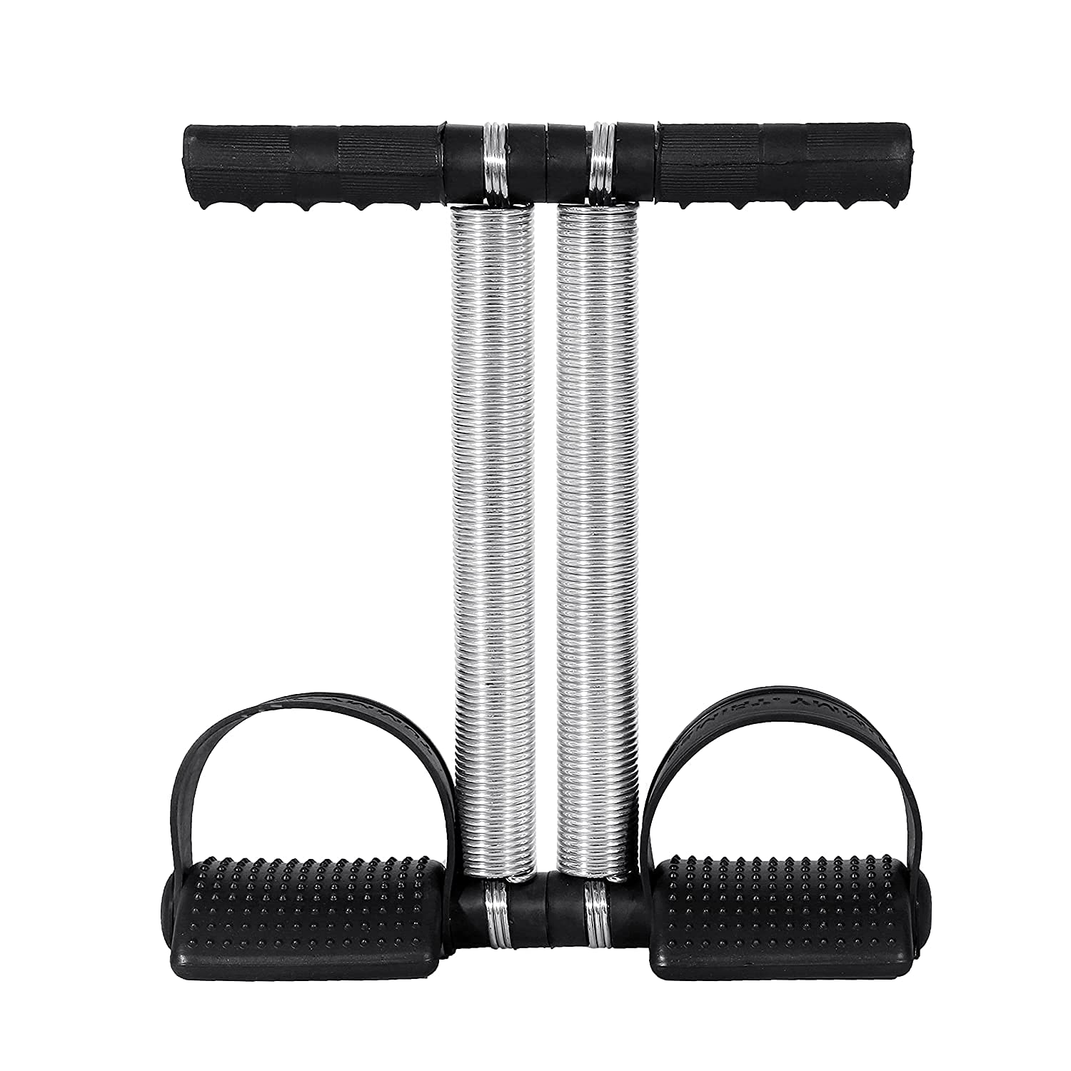 One ton Double Spring Tummy Trimmer Ab Exerciser Fat Burner for Men & Women (Multicolour) (B09QL8993R) Amazon Price History, Amazon Price Tracker