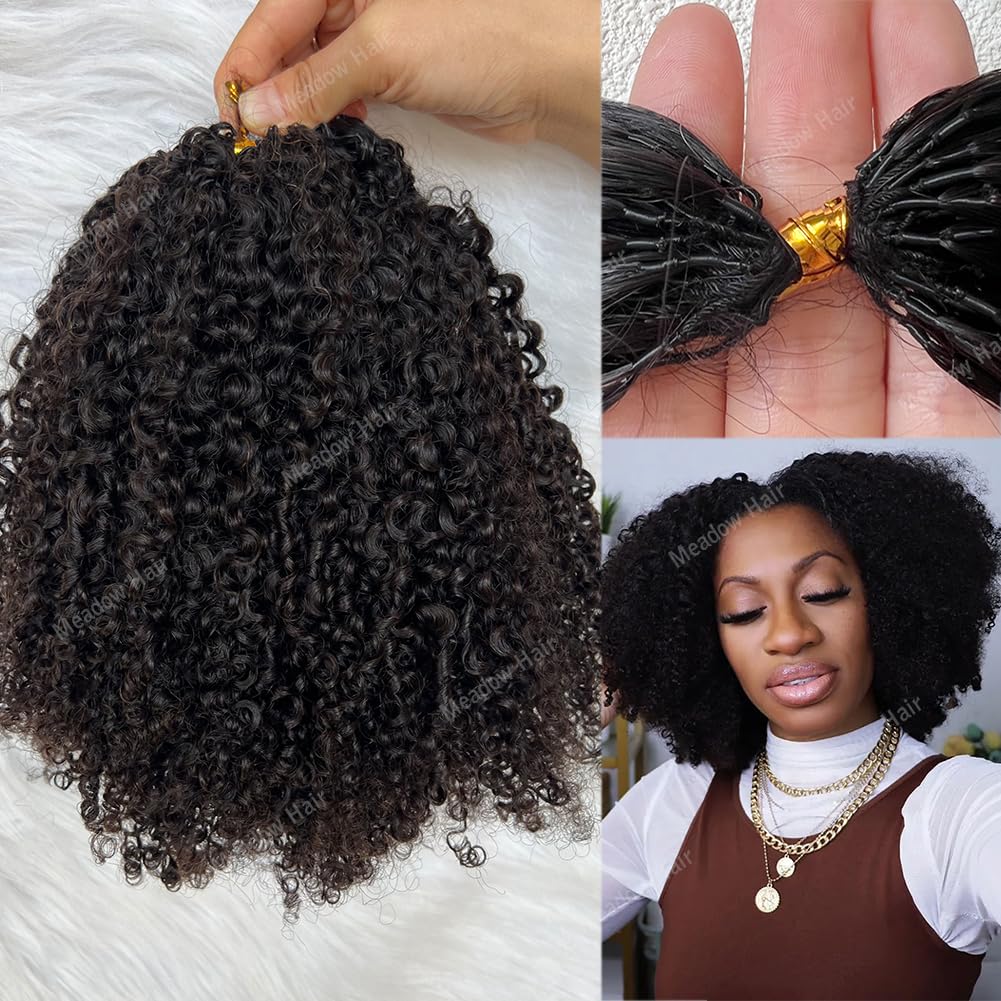 Knotless Pre Separated Human Hair Crochet Extensions for Braids Afro Kinky Curly Brazilian Virgin Feather Hair Bundles Boho Twist Braiding Hair for