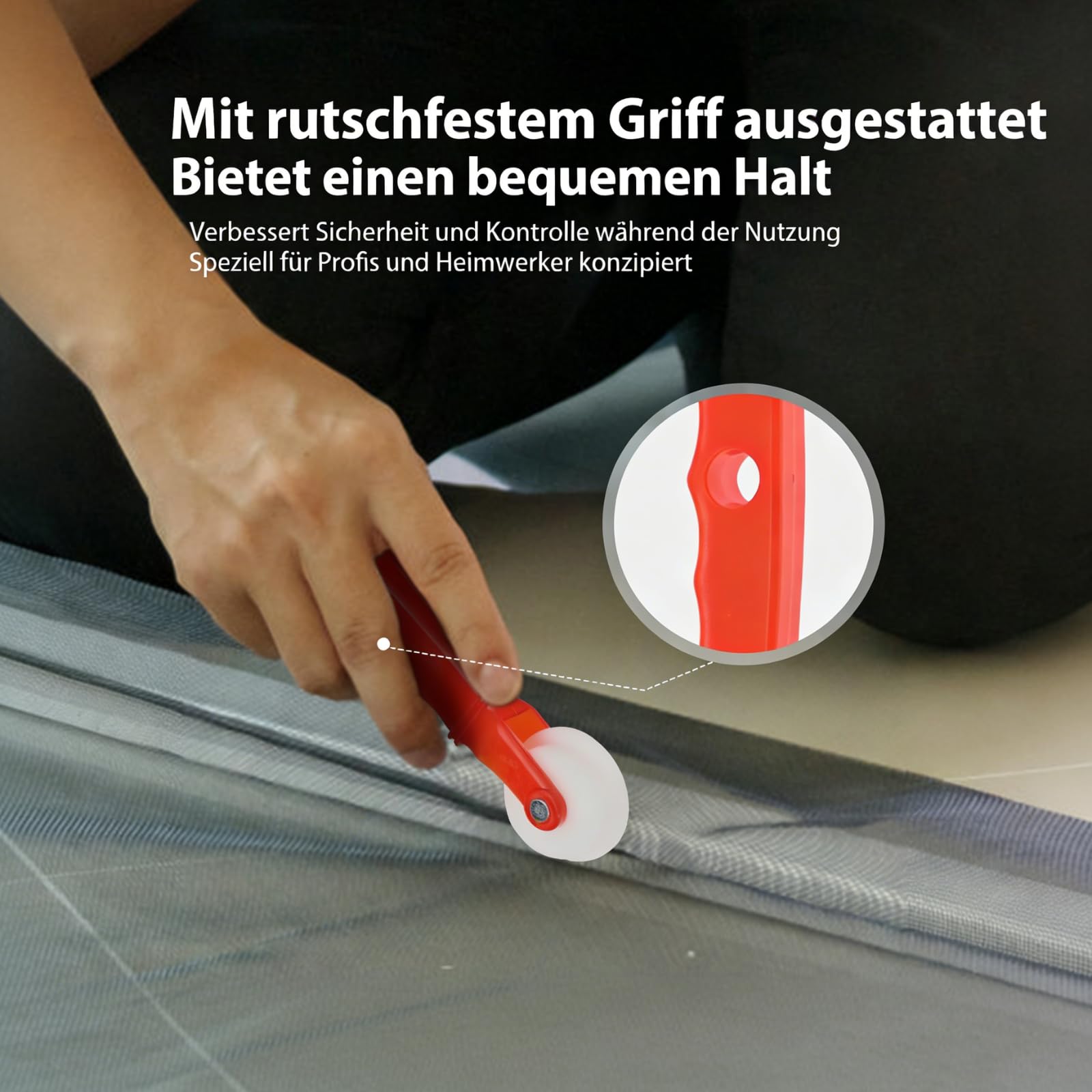 Set di attrezzi professionali per vetri, 5 pezzi, efficace griglia per finestre, con manico antiscivolo per casa, officina, ufficio