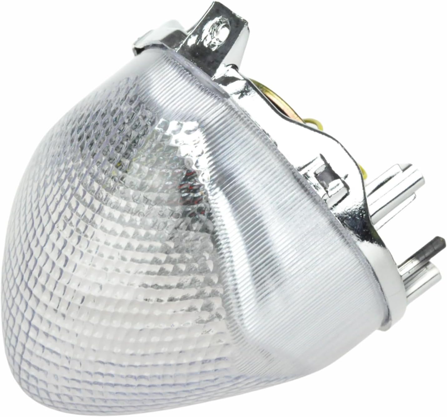 TOPZONE Fit For Suzuki 1998-2003 GSX750F Katana /GSX600F Katana; LED Rear Lamp Brake Tail Light+Integrated Turn Signal Indicators (Clear, Style 1: LED Brake Light)