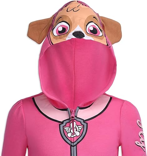 Miniatura 5 de Paw Patrol Nickelodeon Skye - Sudadera con capucha y cremallera para niñas pequeñas
