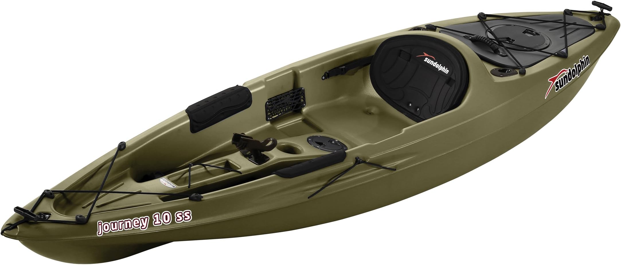 Sun Dolphin Journey 10-Foot Sit-on-top Fishing Kayak