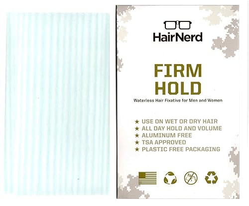 Hojas de gel para el cabello de sujeción firme