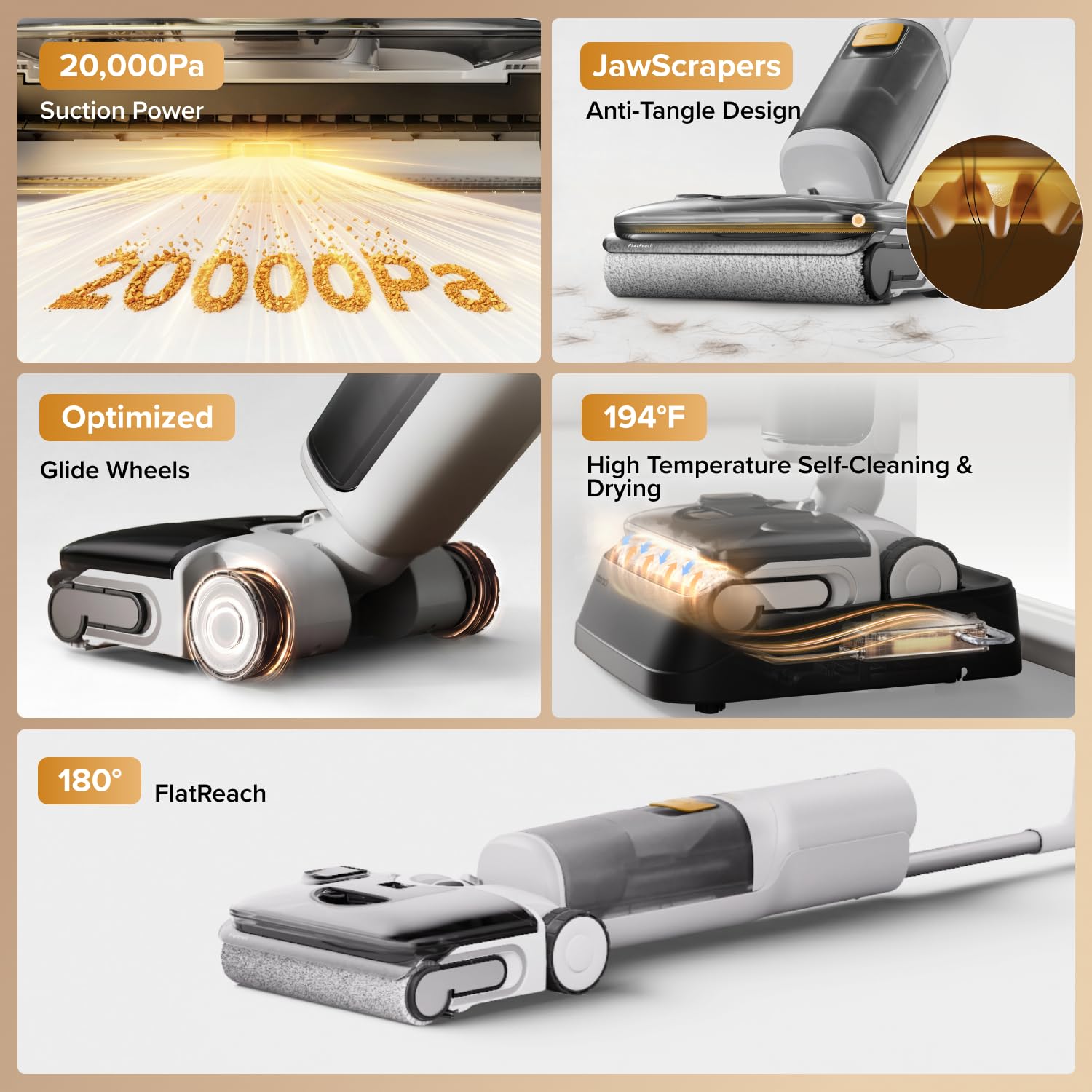 Roborock F25 GT Gen 2: Wet & Dry Vacuum Mop -2 Roborock F25 GT Gen 2: Wet & Dry Vacuum Mop -2
