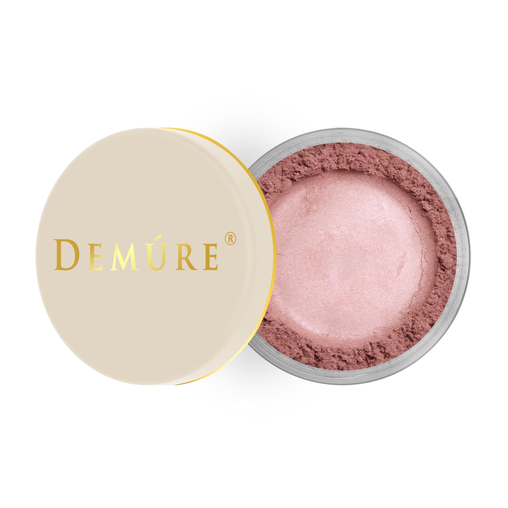 Demure Mineral Blush Makeup (Mauve) Loose Powder | Professional Grade, Cruelty Free Make-up