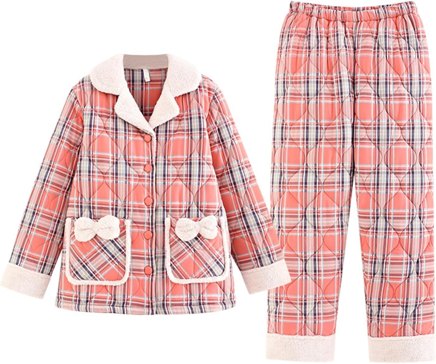 2点セット スリーピージョーンズ ルームウェア ストライプ柄・チェック