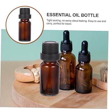 Amazon.co.jp: AUTSUPPL エッセンシャルオイルボトル 10ml 茶色