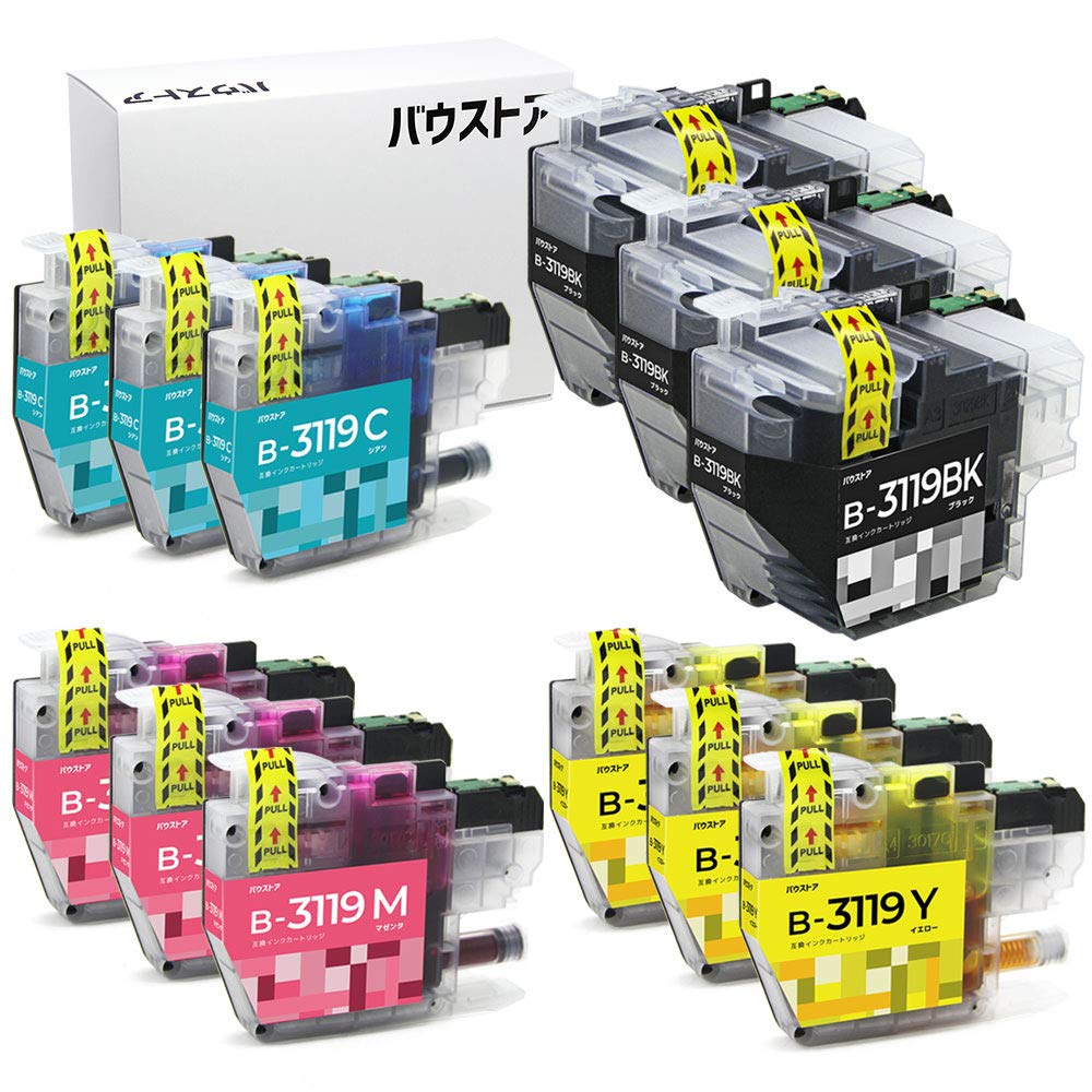 Amazon.co.jp: Brother LC3119 対応 互換インクカートリッジ 12