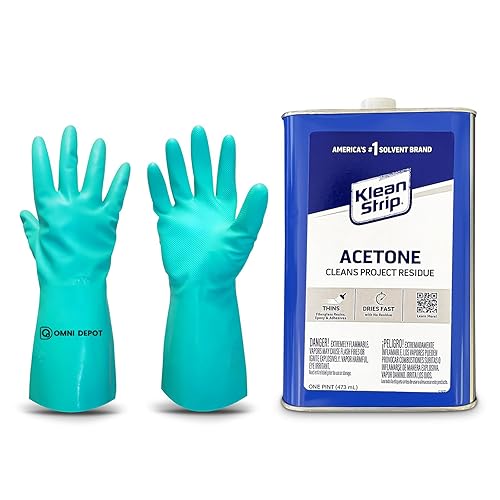 Acetone 16oz Premium Industrial-Grade Klean Strip Acetone Solvent for Cleaning,