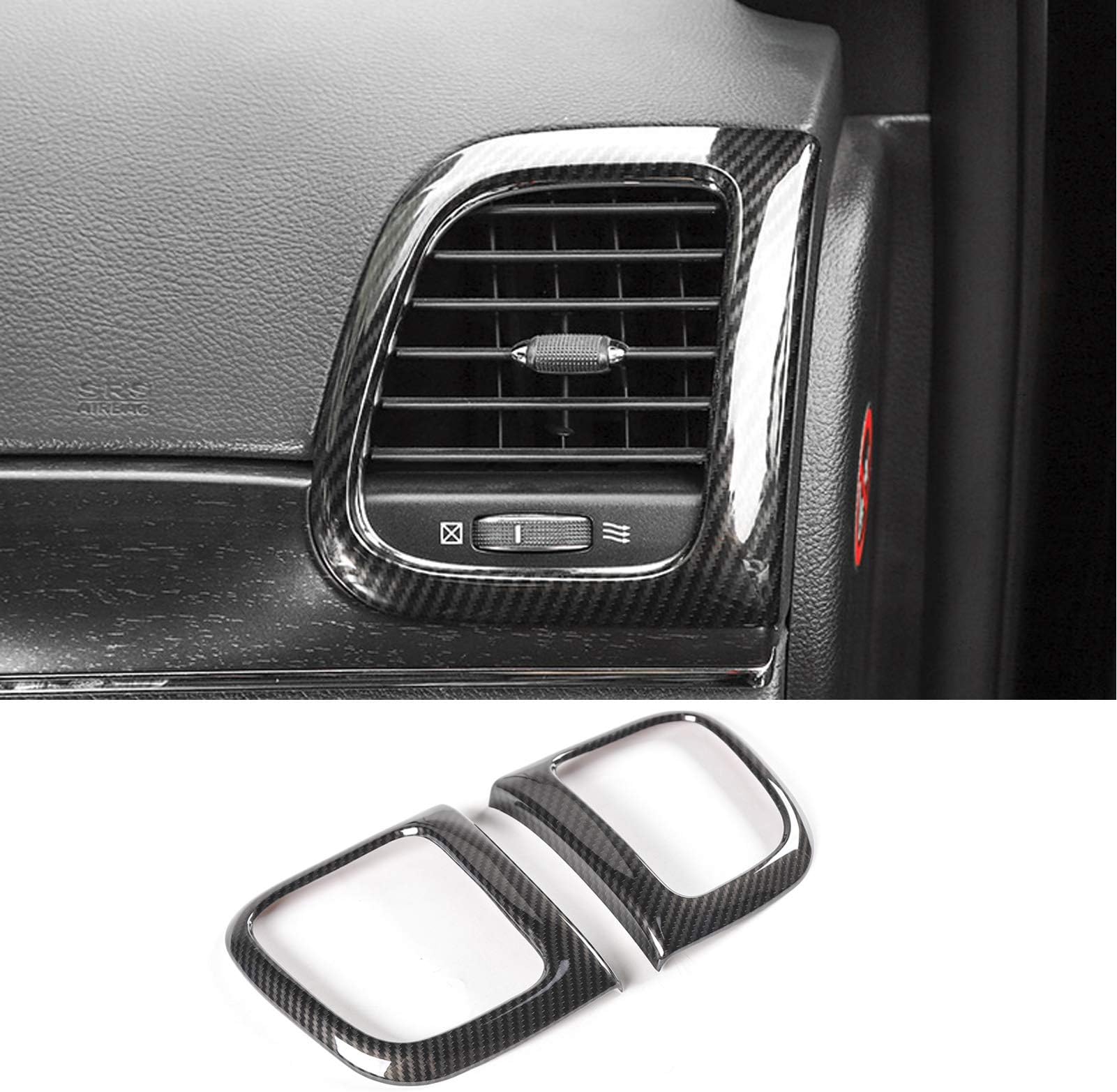 Tocatus Center Console Air Condition Vent Trim Interior Accessories for 2011-...