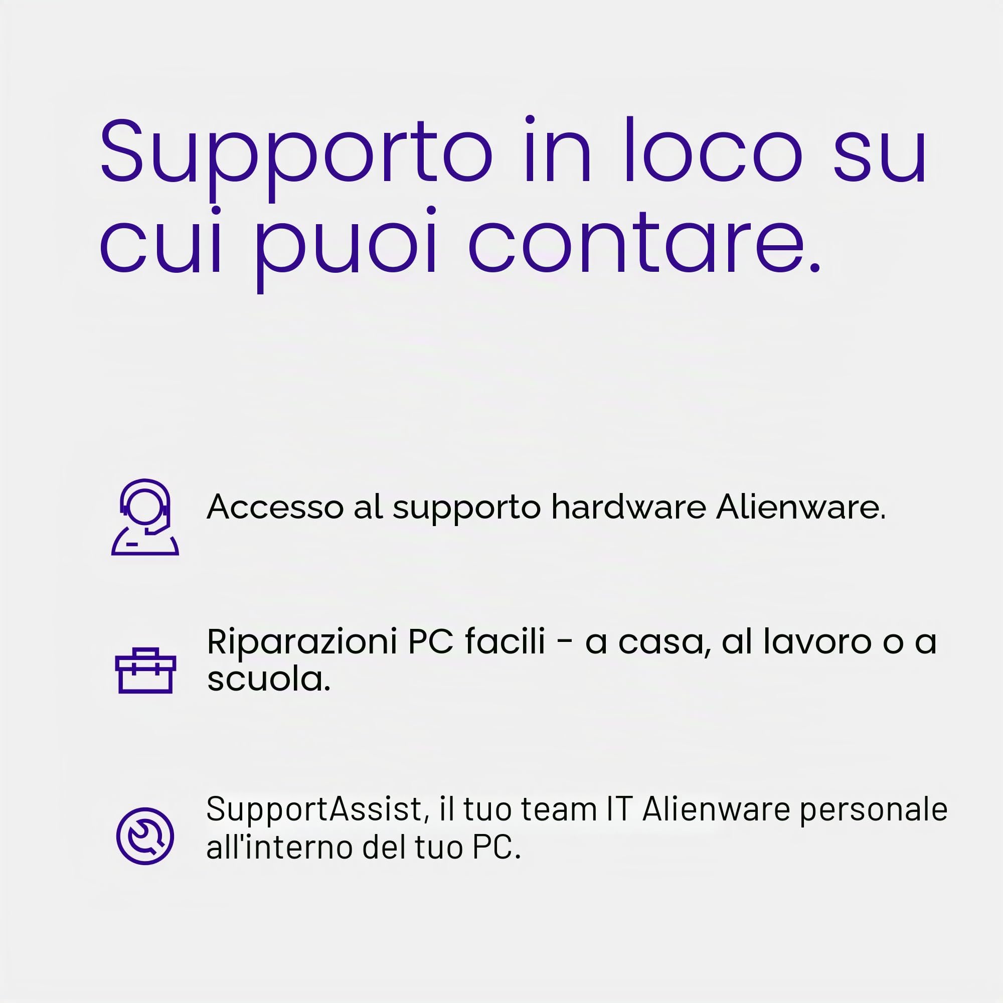 Alienware 16 Aurora Laptop da gioco AC16250-16" WQXGA 120 Hz, processore Intel Core 7-240H, RAM DDR5 16 GB, SSD da 1 TB, scheda grafica NVIDIA GeForce RTX 5050 8 GB, Windows 11 Home
