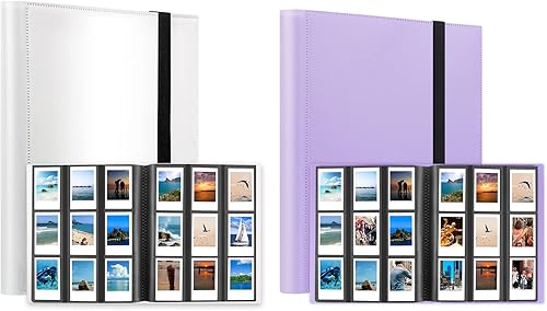 Paquete de 2 álbumes de fotos de 432 bolsillos para cámara instantánea Fujifilm Instax Mini, cámara Polaroid, para cámara instantánea Fujifilm