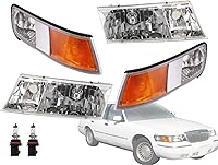 Vista 43 de Auto Parts Avenue Reemplazo de faro para 2000 2001 2002 2003 2004 Tundra (solo modelo de doble cabina) 2001 2002 2003 2004 Sequoia par lado derecho