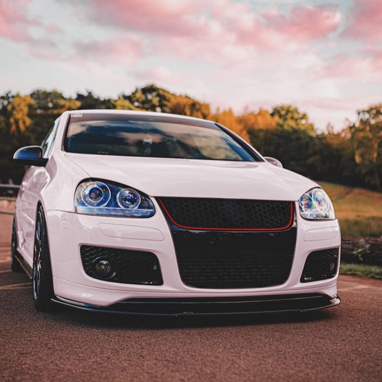 Kit de lèvre séparateur de pare-chocs avant pour Volkswagen Golf 5 GTI MK5/Jetta avec lèvre